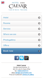 Mobile Screenshot of caesarhotel.com